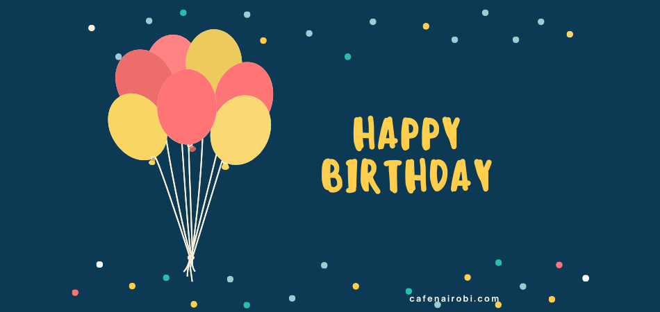 Café Nairobi Birthday Gift Card