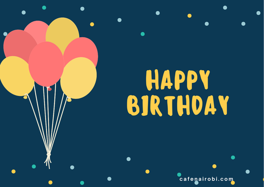 Café Nairobi Birthday Gift Card